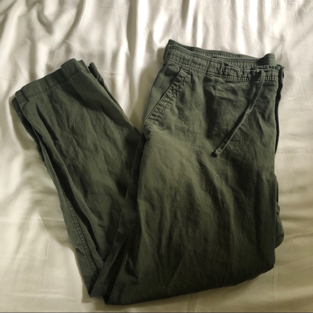 Gap Loose Fitting Linen Pants